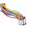 Cable sleeve Equip Double-Channel Cable Management Spine Silver