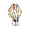 Cable sleeve Equip Double-Channel Cable Management Spine Silver