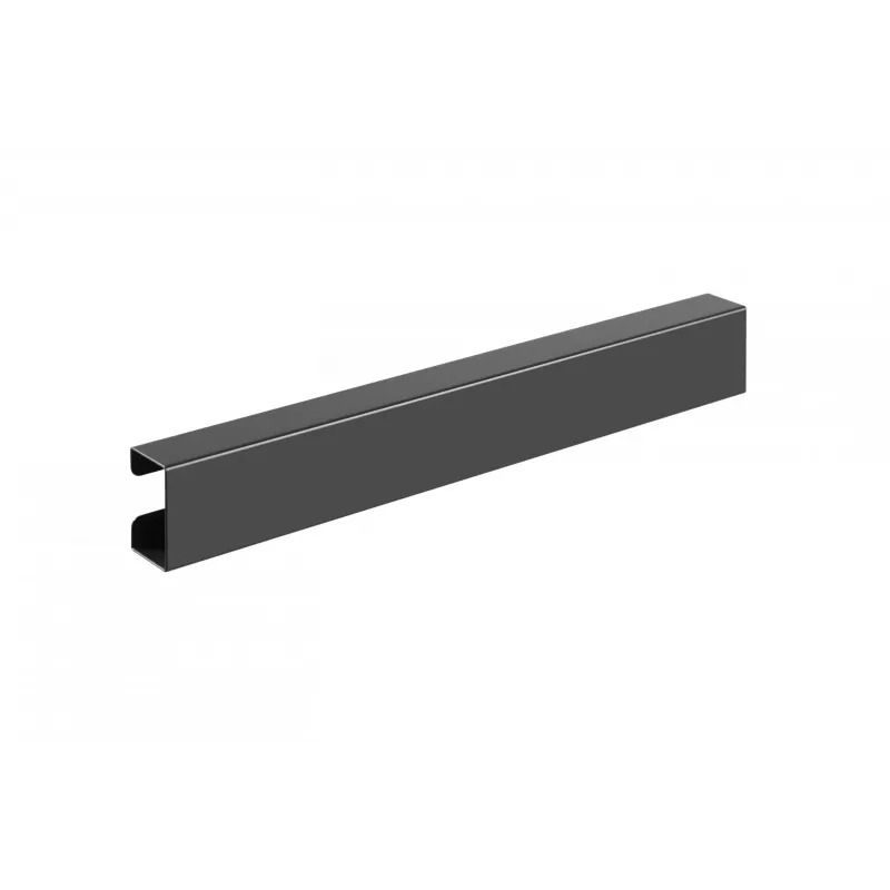 Cable tray Equip Magnetic Cable Management Channel Black