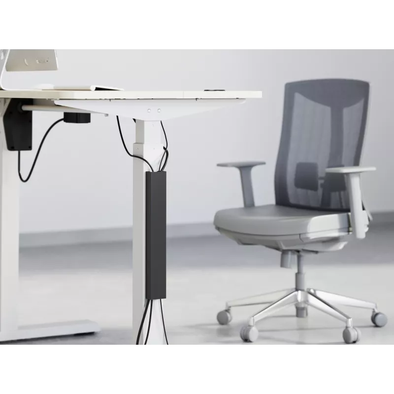 Cable tray Equip Magnetic Cable Management Channel Black