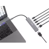 Equip USB-C 6 in 1 Multifunctional Adapter, HDMI 4K/30Hz, USB-C x 4 , USB-A x 1, 5Gbps, 100W USB PD