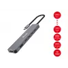 Equip USB-C 6 in 1 Multifunctional Adapter, HDMI 4K/30Hz, USB-C x 4 , USB-A x 1, 5Gbps, 100W USB PD