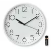 Hama Salina Quartz clock Round White