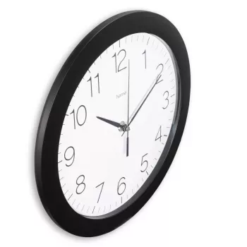Hama Teneriffa Analog clock Round Black, White