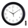 Hama Teneriffa Analog clock Round Black, White
