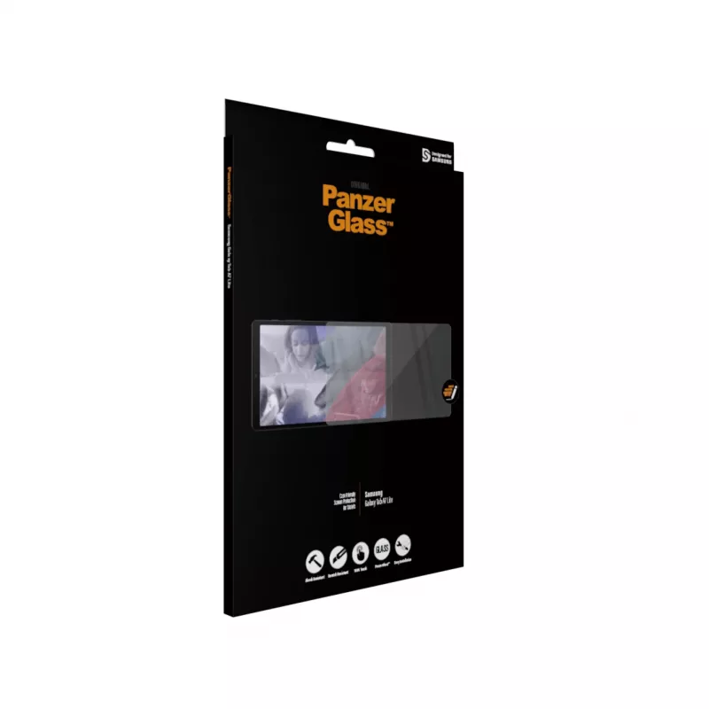 PanzerGlass ® Screen Protector Samsung Galaxy T A7 Lite, Samsung, Samsung - Galaxy Tab A7 Lite, Dry application, Scratch resistant, Shock resistant, Transparent, 1 pc(s)
