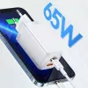 Charger usams T47 USB / USB‑C 65W PD Fast Charging — 65W USB Power Delivery, USB-A + USB-C ports