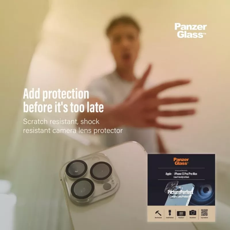 Camera Lens Protector PanzerGlass Apple iPhone 13 Pro 13 Pro Max Scratch Shock Resistant