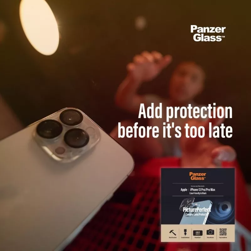 Camera Lens Protector PanzerGlass Apple iPhone 13 Pro 13 Pro Max Scratch Shock Resistant