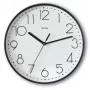 Hama Salina Quartz clock Round Black, White
