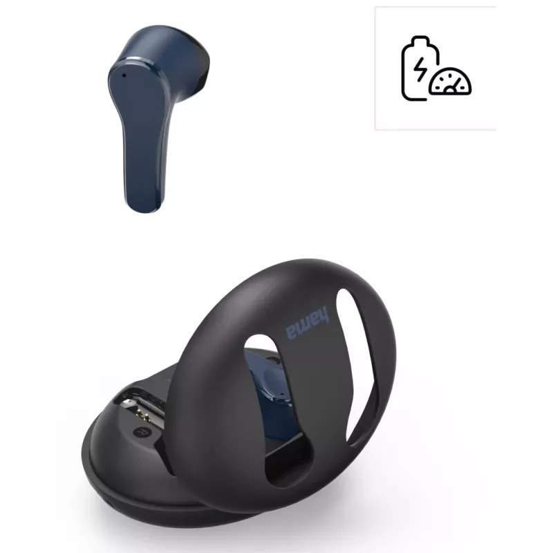 Hama Spirit Unchained Headset True Wireless Stereo (TWS) In-ear Calls/Music Bluetooth Black, Blue
