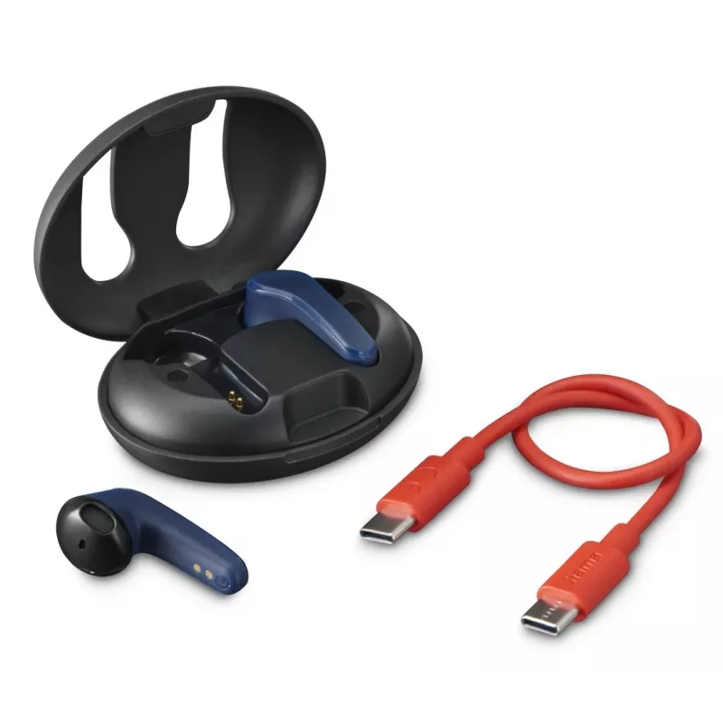 Hama Spirit Unchained Headset True Wireless Stereo (TWS) In-ear Calls/Music Bluetooth Black, Blue