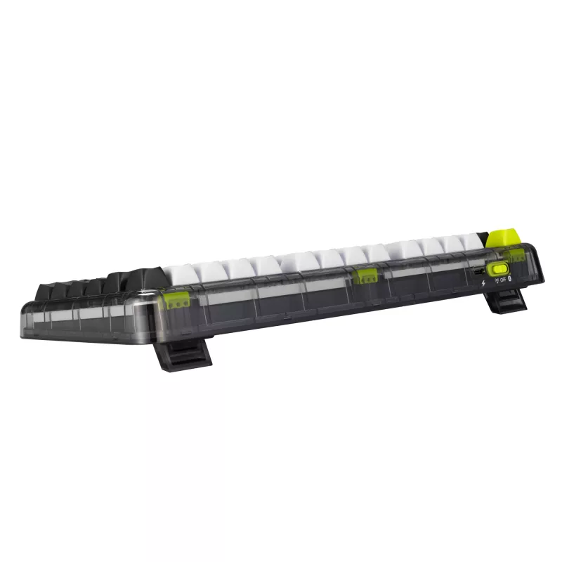 ASUS Jelly75 KD201 Mechanical Keyboard, 75% Layout, USB, RF Wireless and Bluetooth, Multicolour
