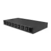 Lindy IPower Switch Pro 8 (Power Management over IP), Indoor, C14 coupler, Black, Steel, 8 AC outlet(s), Overheating