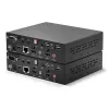 Lindy 100m Cat.6 Dual Head HDMI, USB and RS-232 Extender, Transmitter & receiver, Wired, 100 m, Cat6, 1920 x 1080 pixels, Black