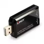 Lindy Bi-directional Wireless IR Extender, Transceiver, AV transmitter & transceiver, 150 m, Wired, Black