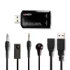 Lindy Bi-directional Wireless IR Extender, Transceiver, AV transmitter & transceiver, 150 m, Wired, Black