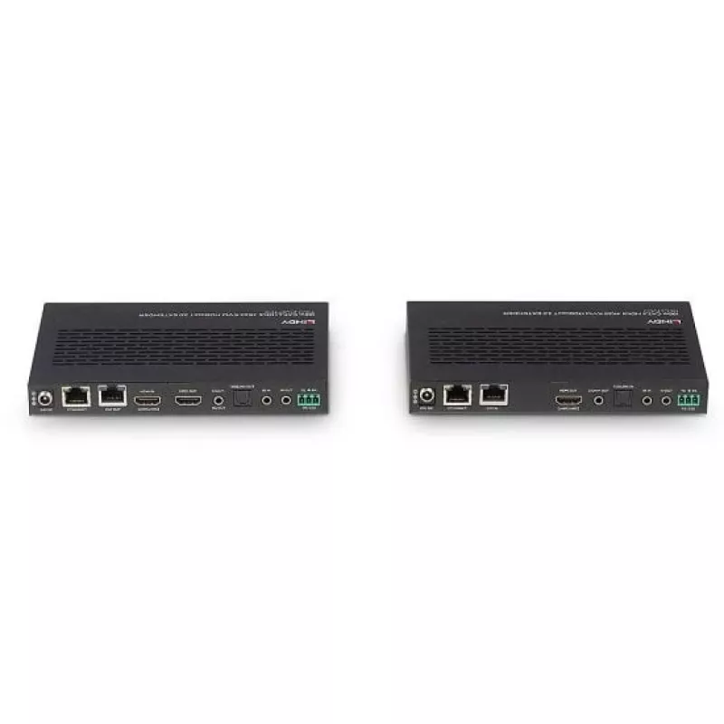 Lindy 100m Cat.6A HDMI 4K60, Audio, IR and RS-232 HDBaseT 3.0 KVM Extender