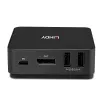 Lindy 2 Port Type C, DisplayPort 1.2 KVM Switch, 3840 x 2160 pixels, 4K Ultra HD, Grey