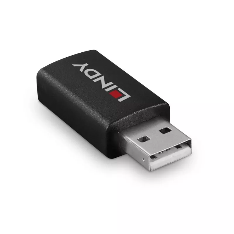 Lindy 71263 cable gender changer USB Type A Black