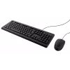 Trust TKM-250 keyboard Mouse included Office USB QWERTZ German Black