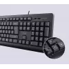 Trust TKM-250 keyboard Mouse included Office USB QWERTZ German Black