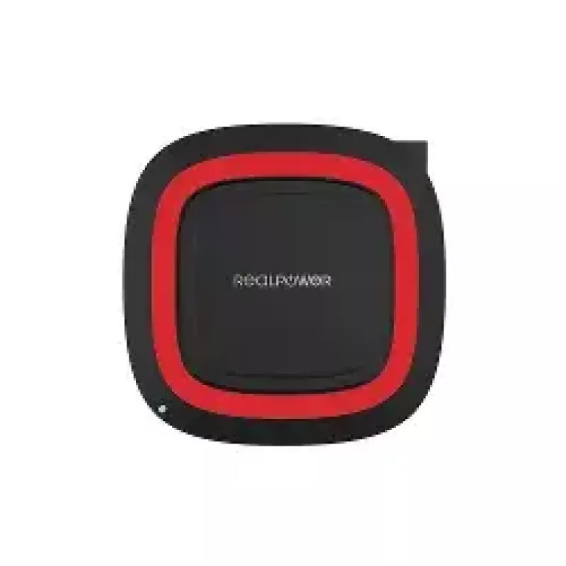 Wireless Charger RealPower FreeCharge-10 Smartphone Black Red
