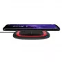 Wireless Charger RealPower FreeCharge-10 Smartphone Black Red