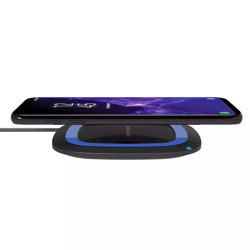 Charger Indoor RealPower FreeCharge-10 Smartphone Black