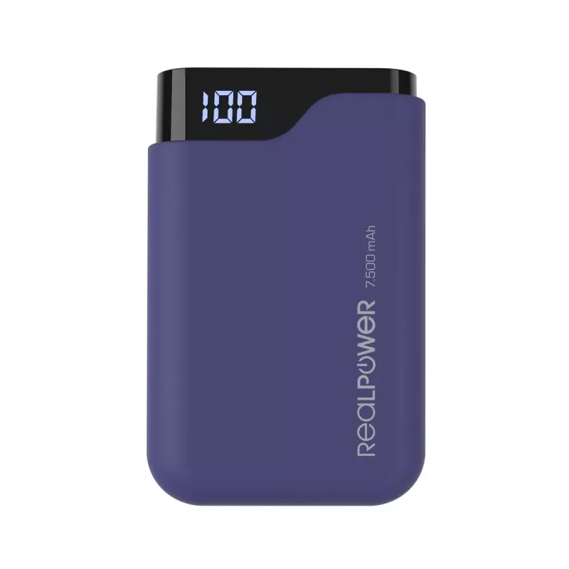 Portable Battery RealPower PB-7500C 7500 mAh