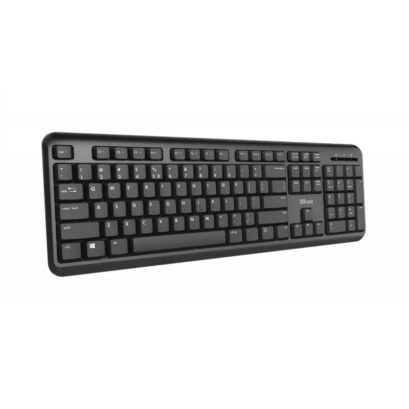 Trust Ody keyboard Office RF Wireless QWERTZ German Black