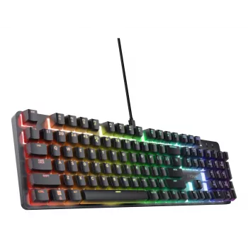 Gaming Keyboard Trust GXT 871 Zora Mechanical USB RGB Black