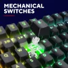 Gaming Keyboard Trust GXT 871 Zora Mechanical USB RGB Black