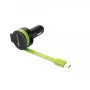 Mobile device charger RealPower 257636 Universal Black Green