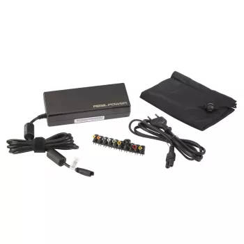 Power Adapter Inverter RealPower 140474 Indoor 40 W Black