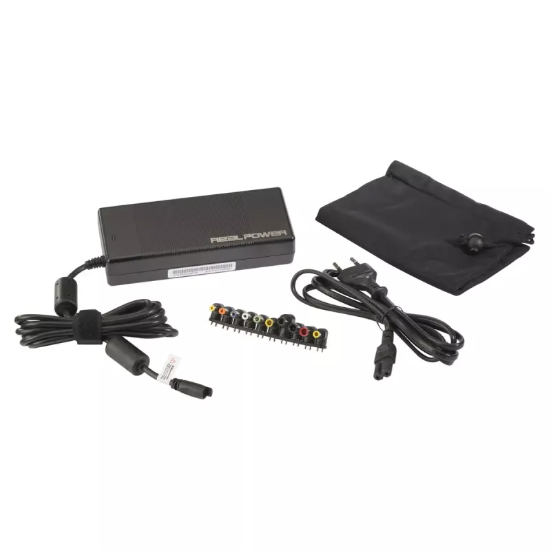 Power Adapter Inverter RealPower 140474 Indoor 40 W Black