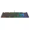 Gaming Keyboard Trust GXT 866 Torix Mechanical USB QWERTZ Black