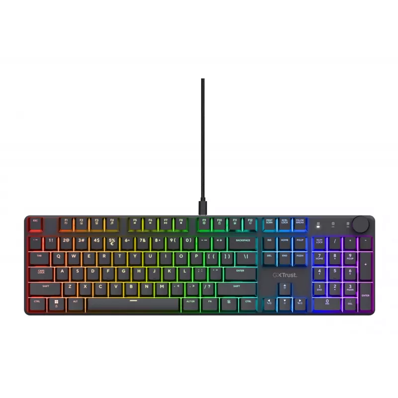 Gaming Keyboard Trust GXT 866 Torix Mechanical USB QWERTZ Black