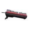 Trust GXT 867 Acira Keyboard Gaming USB QWERTZ German Black Grey 60% Mechanical RGB