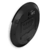 Hama Ischia Radio-controlled clock Round Black, Silver
