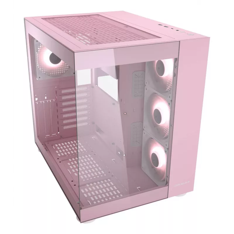 PC case COUGAR Gaming FV150 RGB Midi Tower Pink