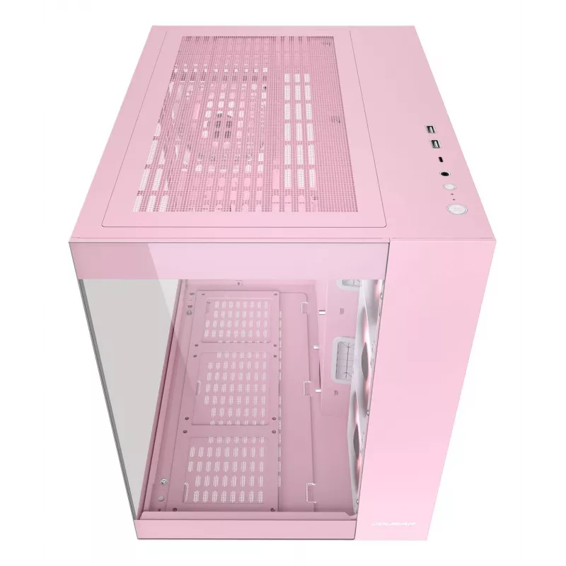 PC case COUGAR Gaming FV150 RGB Midi Tower Pink