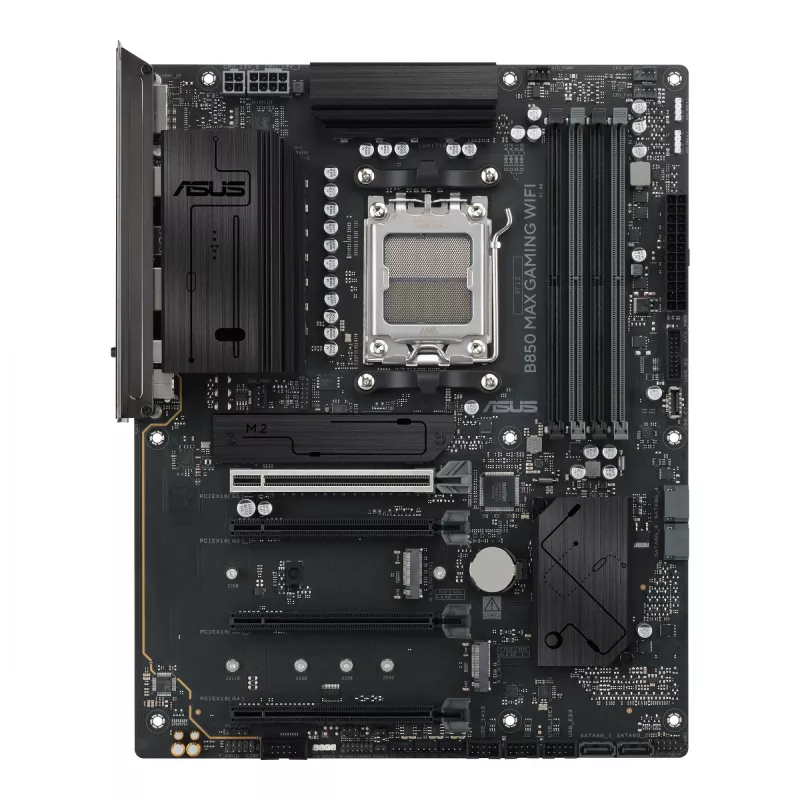 Motherboard ASUS B850 MAX GAMING WIFI Socket AM5 ATX, AMD B850, DDR5, 4 DIMM, 256 GB, Wi‑Fi 6E, 2.5Gb Ethernet