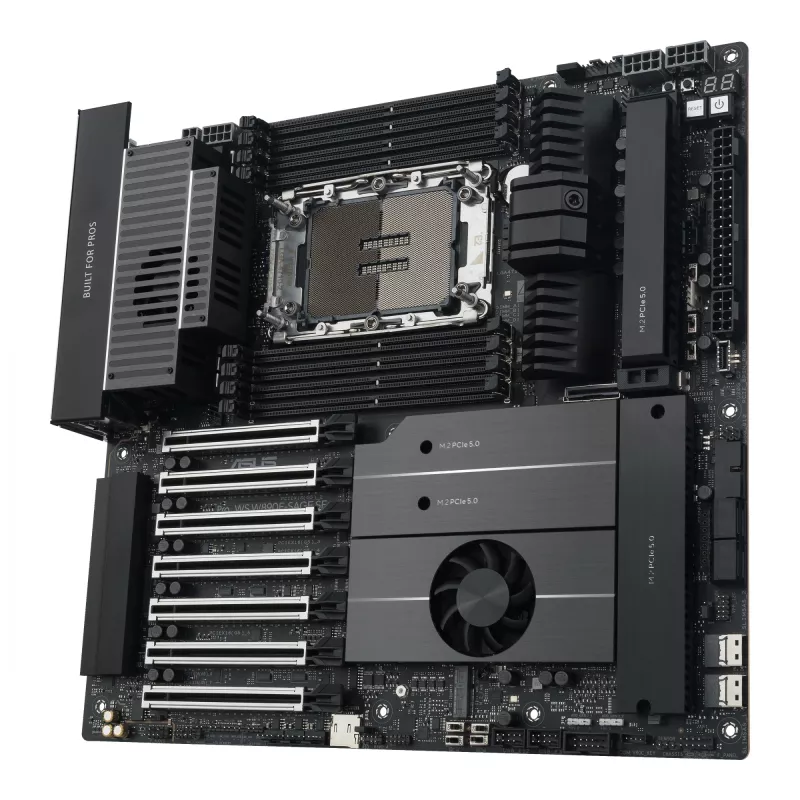 Motherboard ASUS Pro WS W890E-SAGE SE — Intel W890, LGA 4710-2, EEB, 8x DIMM DDR5, Octa-channel, 10GbE