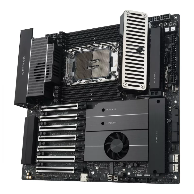 Motherboard ASUS Pro WS W890E-SAGE SE — Intel W890, LGA 4710-2, EEB, 8x DIMM DDR5, Octa-channel, 10GbE