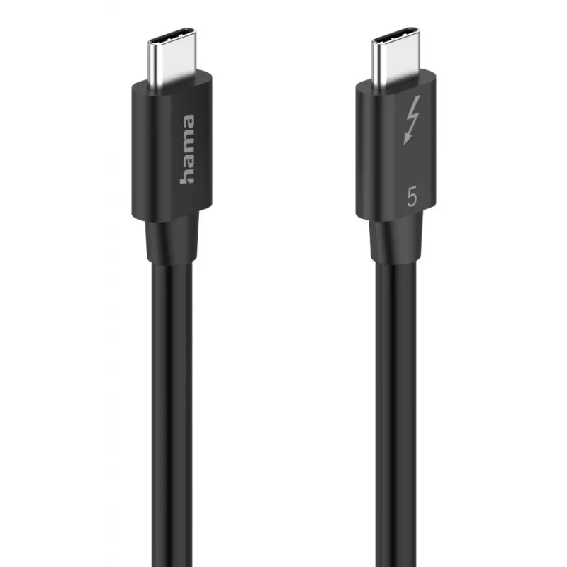 Hama USB-C USB cable USB 3.2 Gen 2 (3.1 Gen 2) 1 m USB C Black