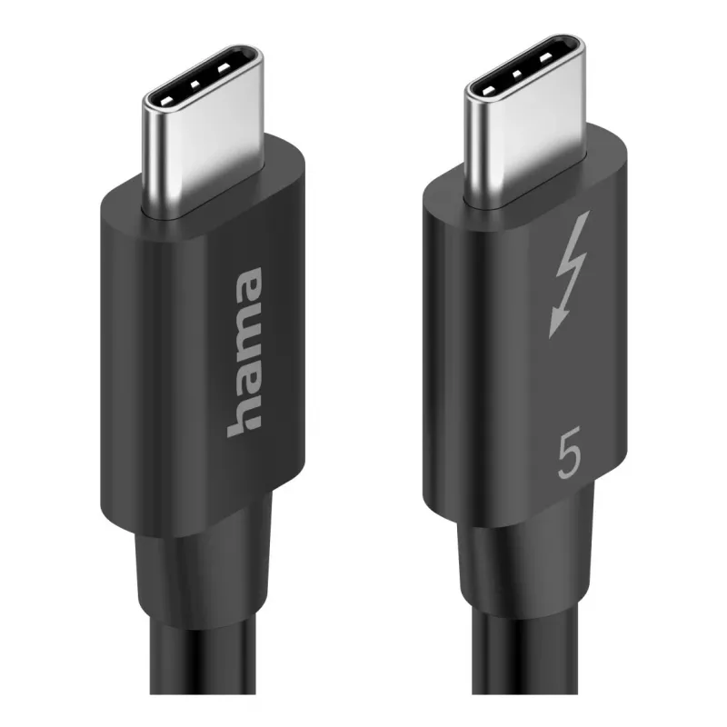 Hama USB-C USB cable USB 3.2 Gen 2 (3.1 Gen 2) 1 m USB C Black