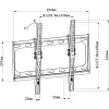 Techly ICA-PLB 261M TV mount/stand 142.2 cm (56 inch) Black