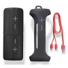 Hama Twin 4.0 Stereo portable speaker Black 30 W
