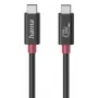 Hama USB-C Cable, E-Marker, USB4 Gen4, 80 Gbit/s, 5 A, 240 W, 1.00 m